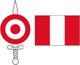 Fin flash and roundel of Peru